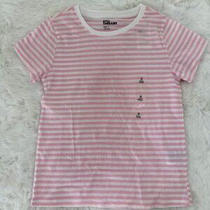Epic Threads Pink & White Striped Tee